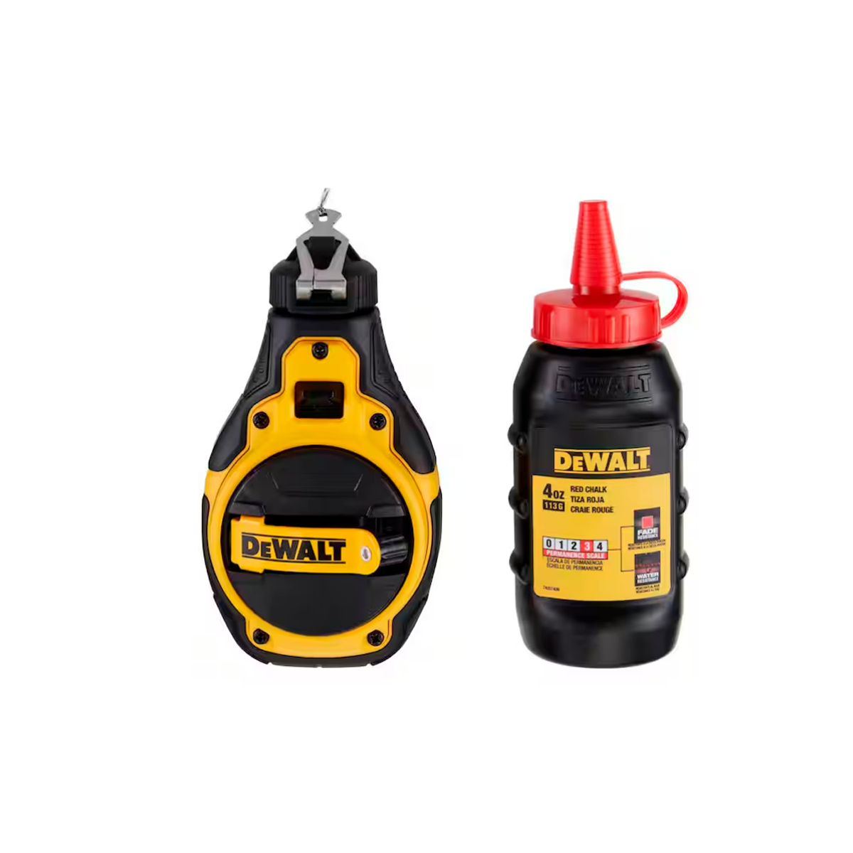 Chocla Dewalt Plastico Rojo DWHT48333RC