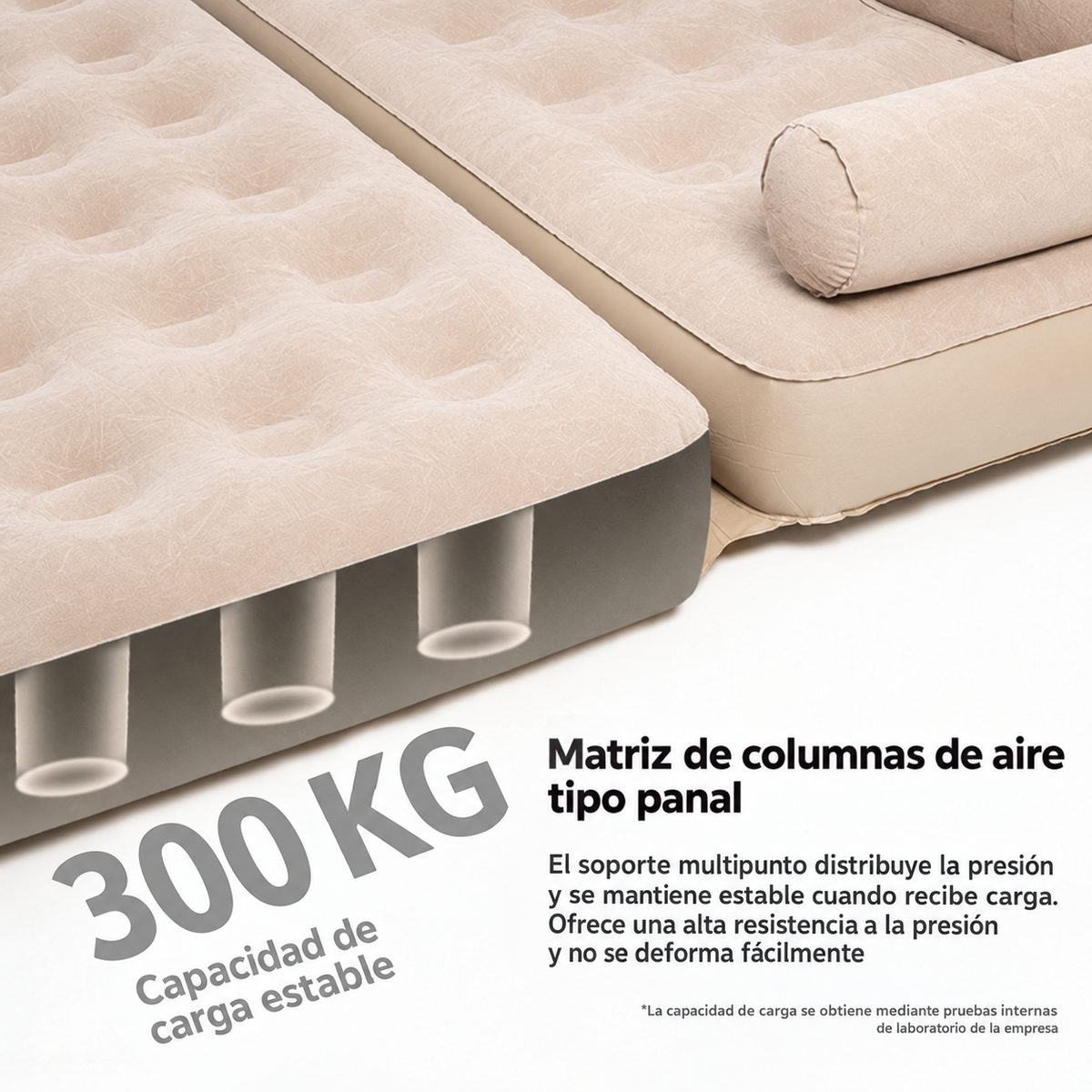 Sofa Cama Autoinflable 2 en 1 – Confort y Practicidad
