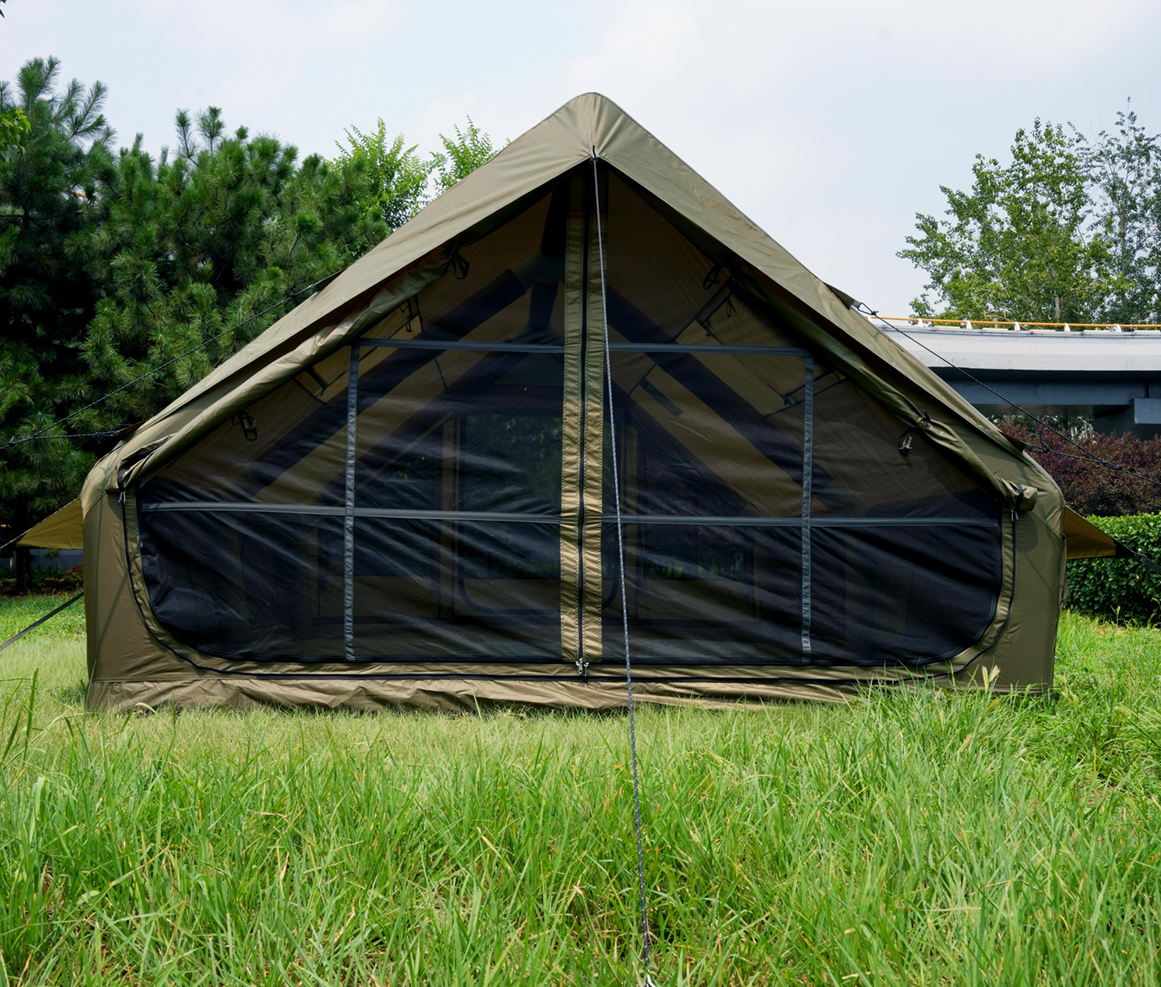Carpa Camping 8–10 Personas Doble Capa – Amplia, Resistente y Familiar