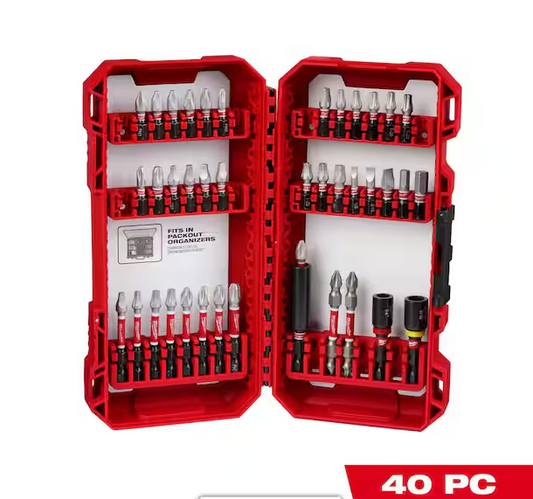 Juego De Puntas 40pcs Milwaukee 48-32-4022