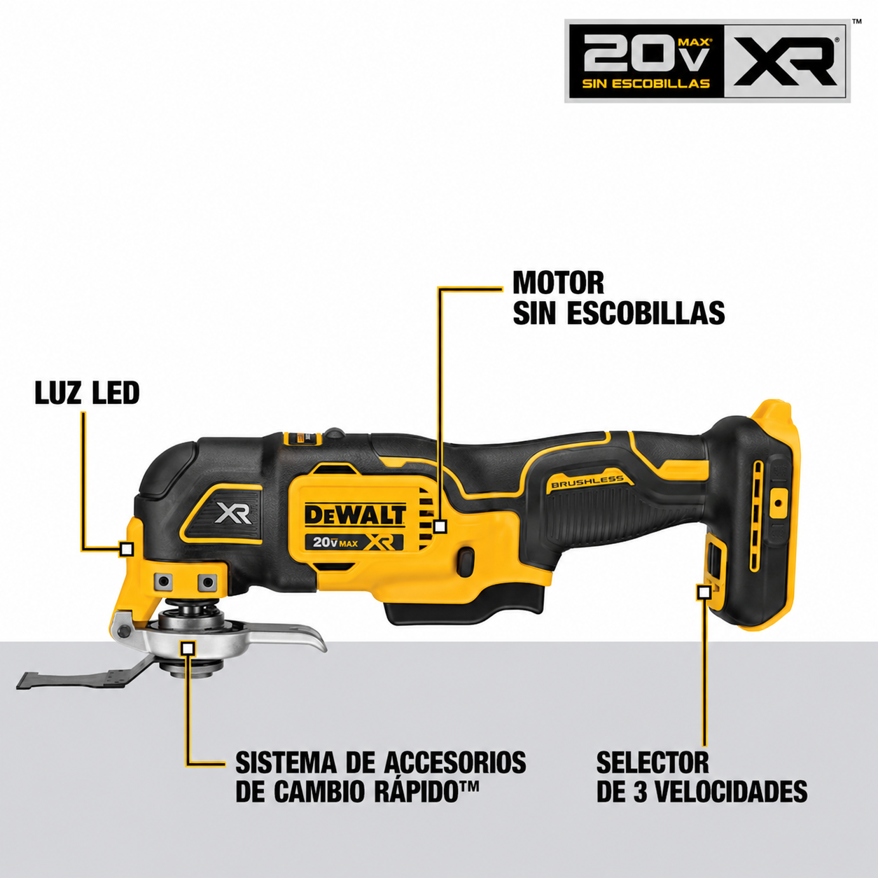 Multifuncion Dewalt DCS356