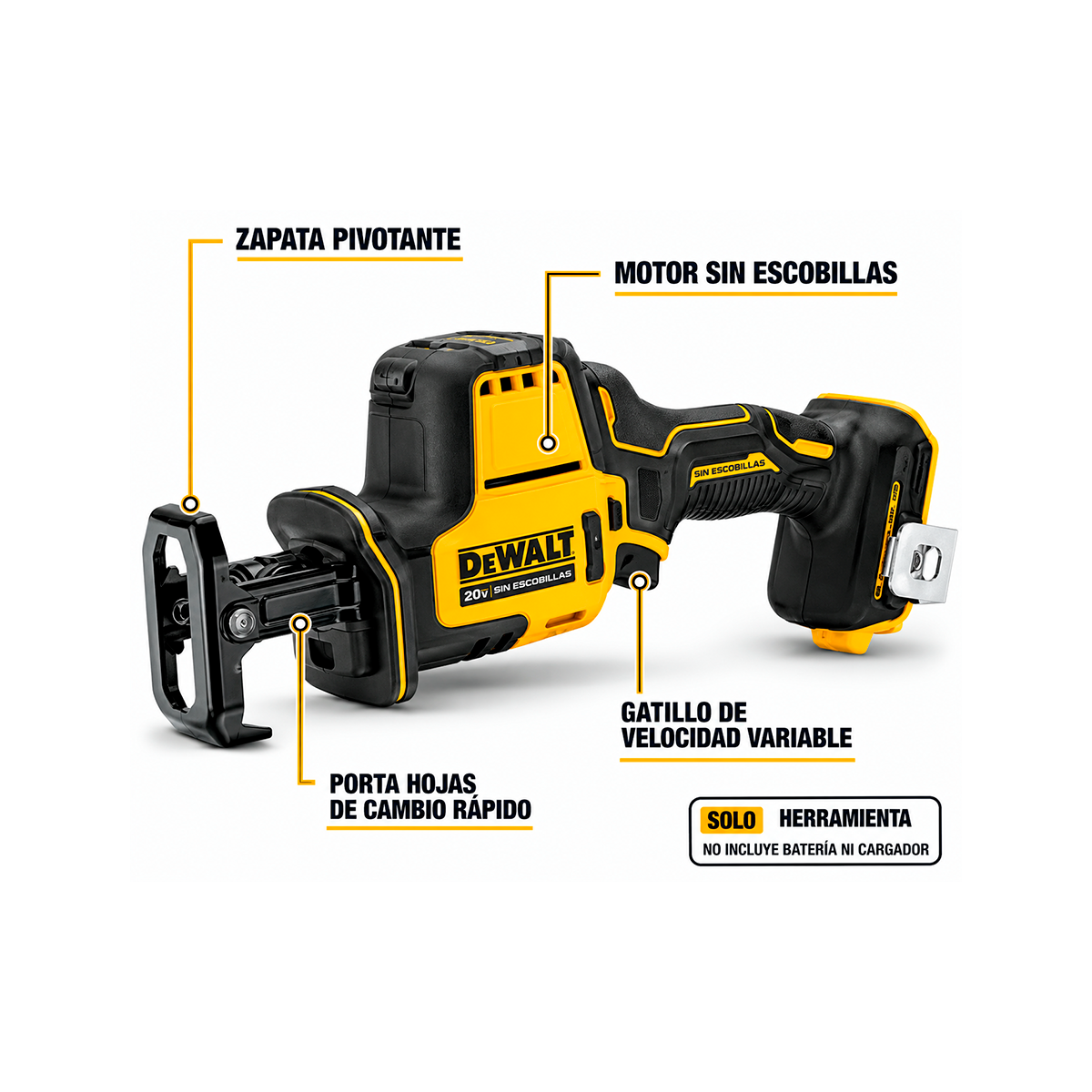 Sierra Sable Dewalt DCS369