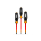 Juego de 3 destornilladores aislados de 1000V TB-H5S3-N