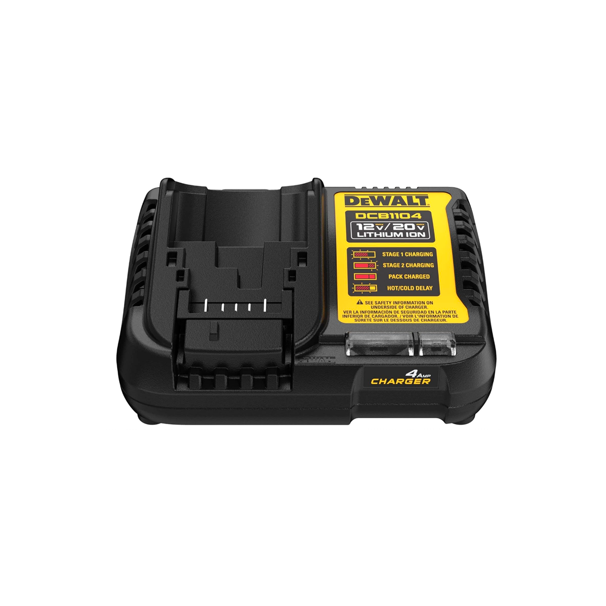 Cargador De Bateria Dewalt 220V 20V MAX DCB1104
