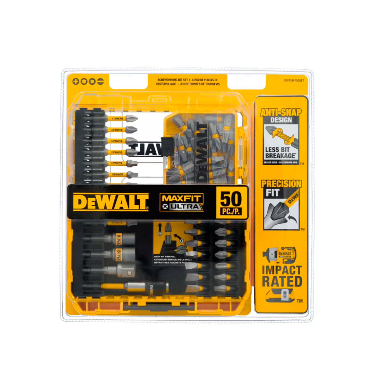 Juego De Destornilladores 50pc DWAUMF50SET