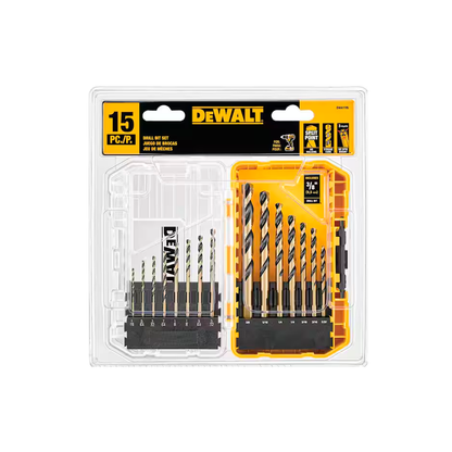 Mechas Dewalt 15pc DWA1195
